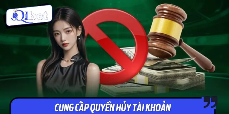 Người chơi có thể hủy tài khoản khi cần