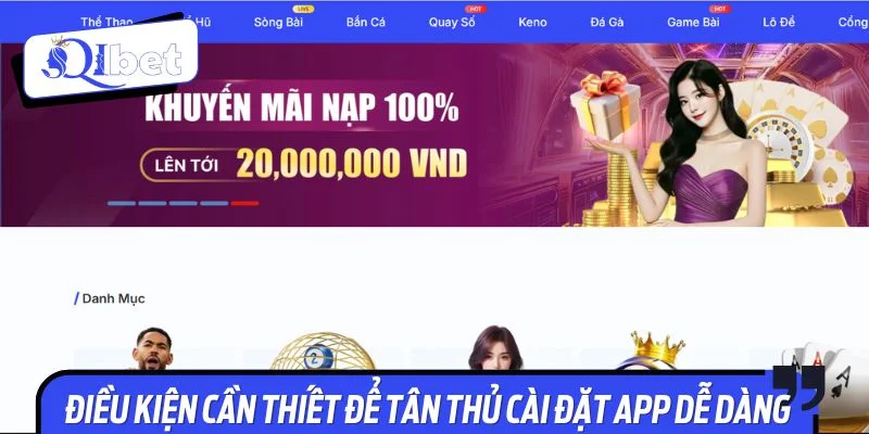 Cược thủ cần đảm bảo thiết bị có kết nối mạng ổn định