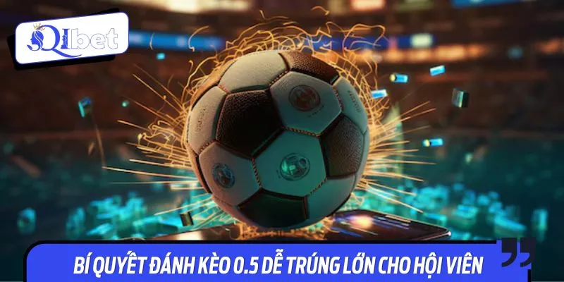 Bí quyết đánh kèo 0.5 dễ trúng lớn cho hội viên