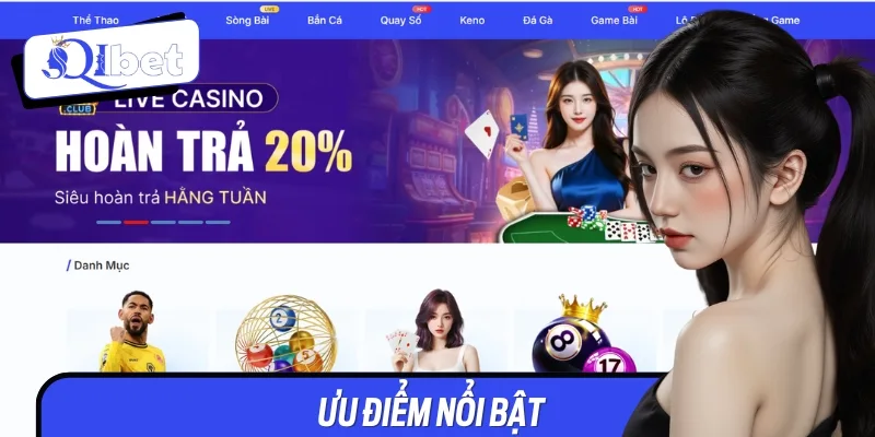 Một loạt những thế mạnh hàng đầu khi kể đến Qibet