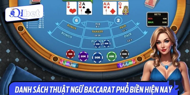 Danh sách thuật ngữ Baccarat phổ biến hiện nay